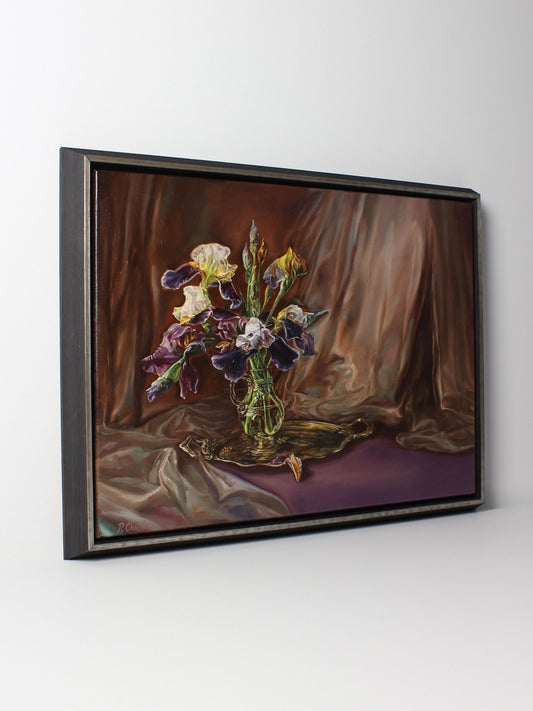 Vase of Irises