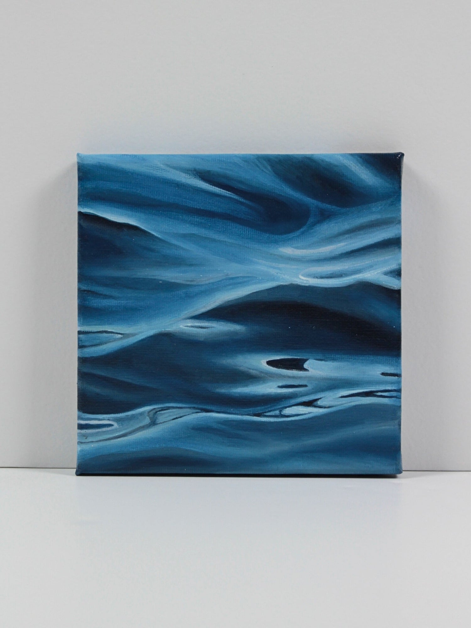 Oil on canvas artwork titled ‘Body’ by Myrna Brown, original painting available at Rising Creative Studio.
