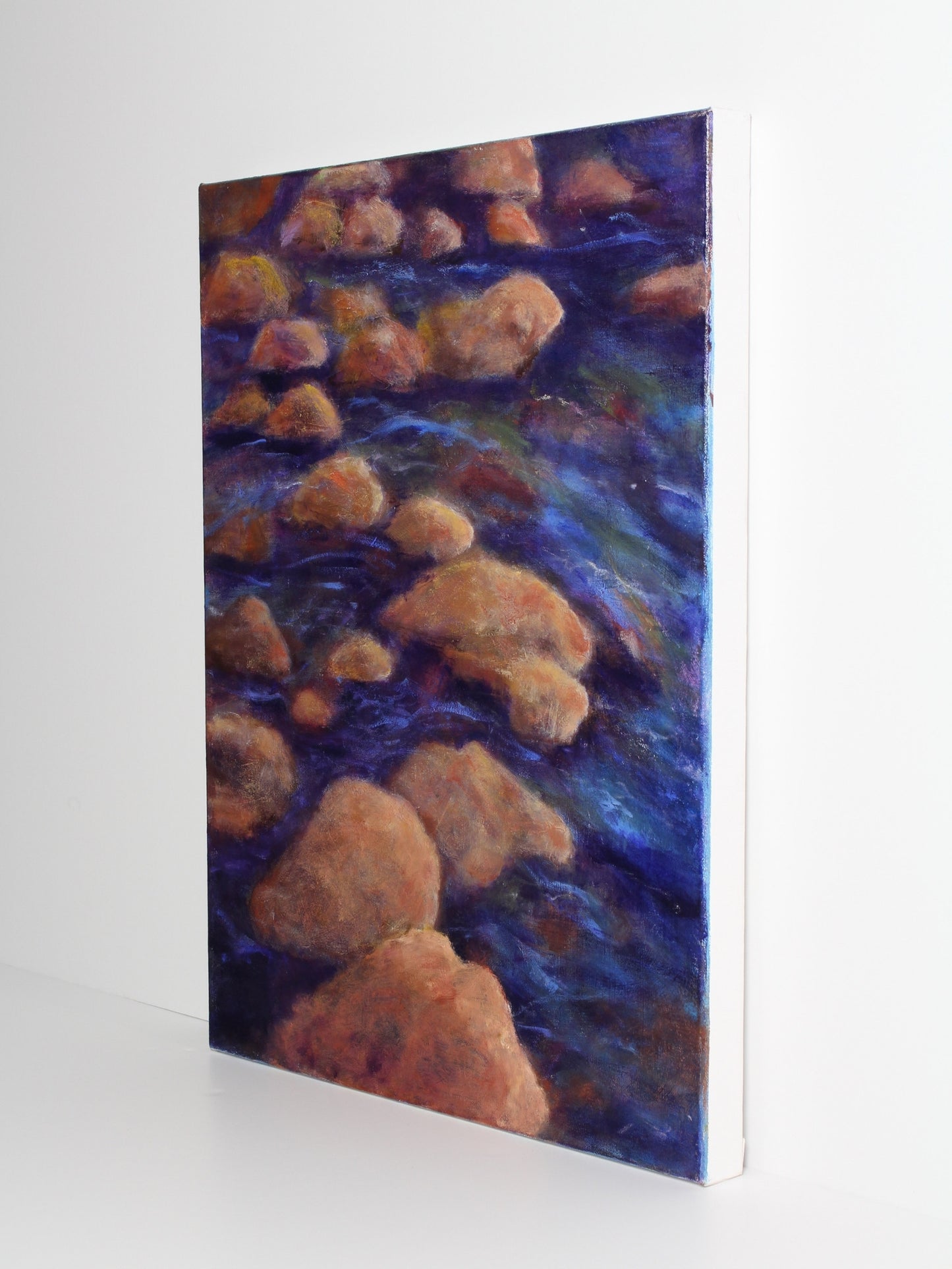 ‘Whisper’ – an oil on canvas painting by Fiona Barrett, available at Rising Creative Studio.