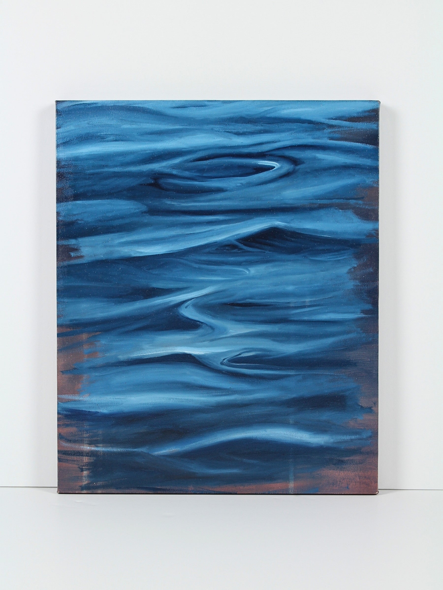 Oil on canvas artwork titled ‘Body’ by Myrna Brown, original painting available at Rising Creative Studio.