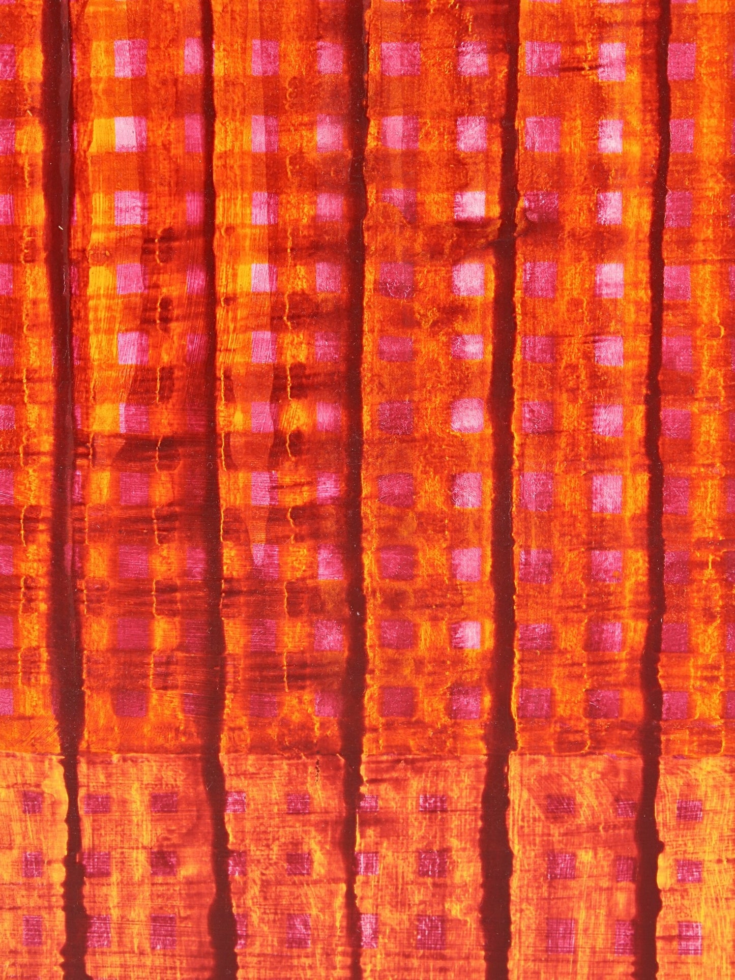 ‘Becoming’ – a bold abstract acrylic on board artwork by Natalie Snowden, available at Rising Creative Studio.