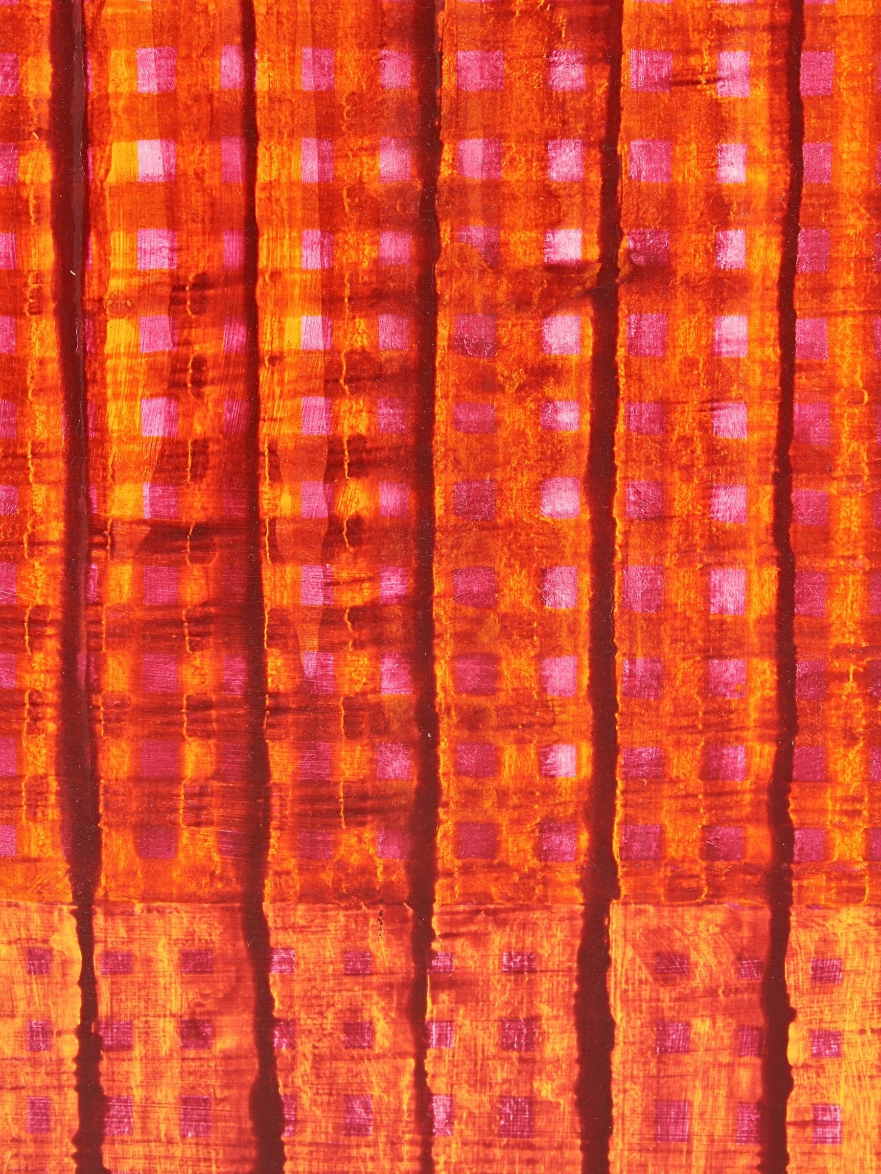 ‘Becoming’ – a bold abstract acrylic on board artwork by Natalie Snowden, available at Rising Creative Studio.