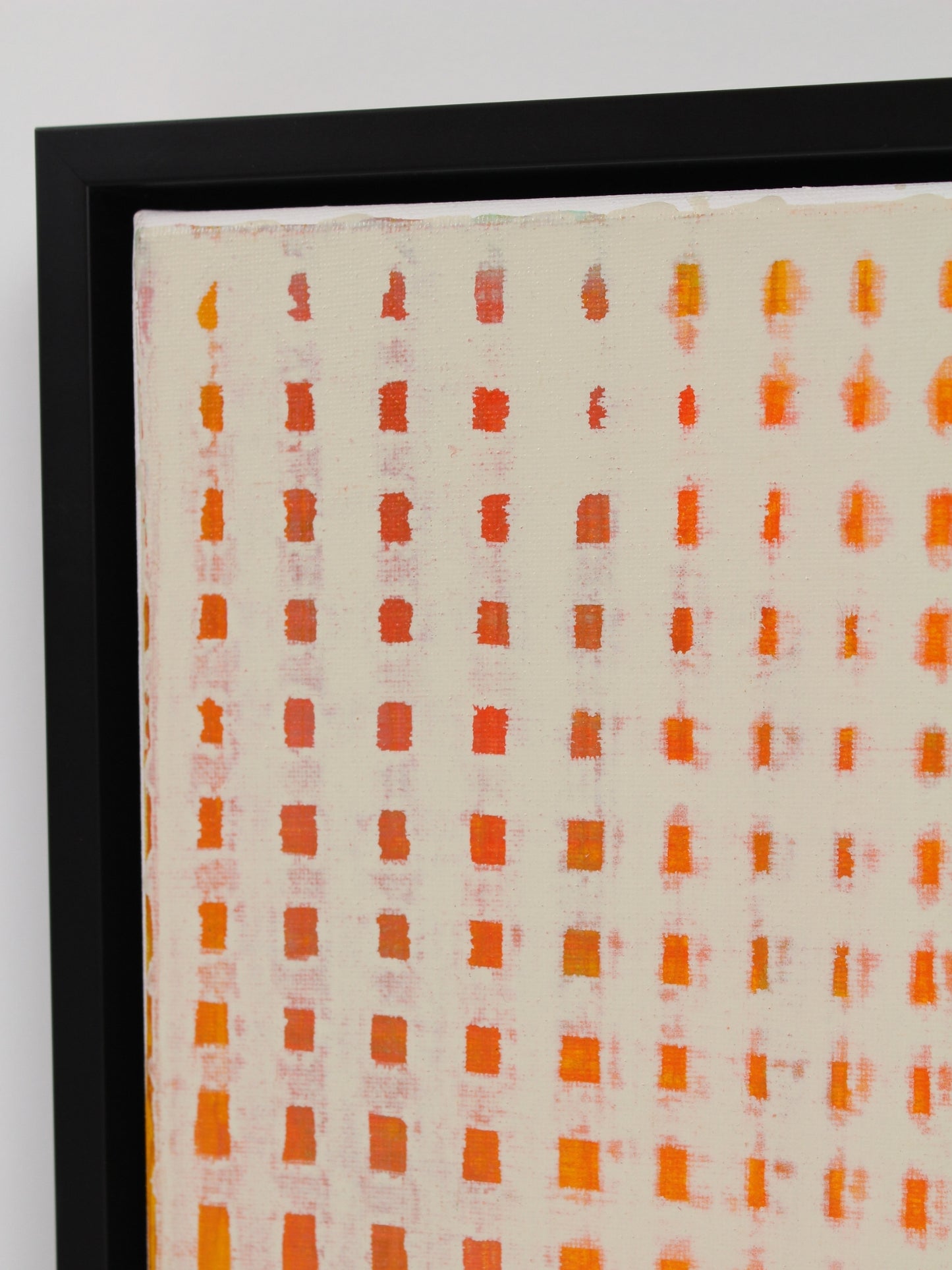 A subtle layered acrylic on canvas artwork ‘Cadence’ by Natalie Snowden, original painting at Rising Creative Studio.