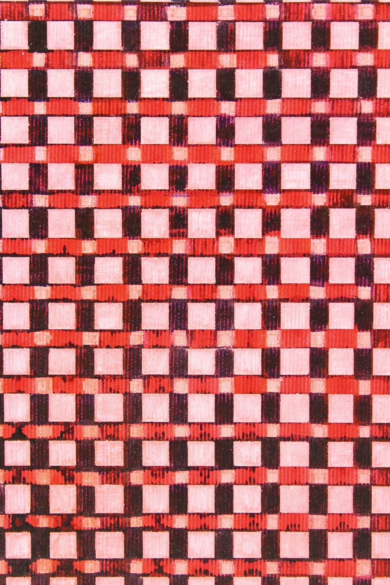 ‘Rubric’ – a contemporary abstract acrylic on canvas artwork by Natalie Snowden, available at Rising Creative Studio.