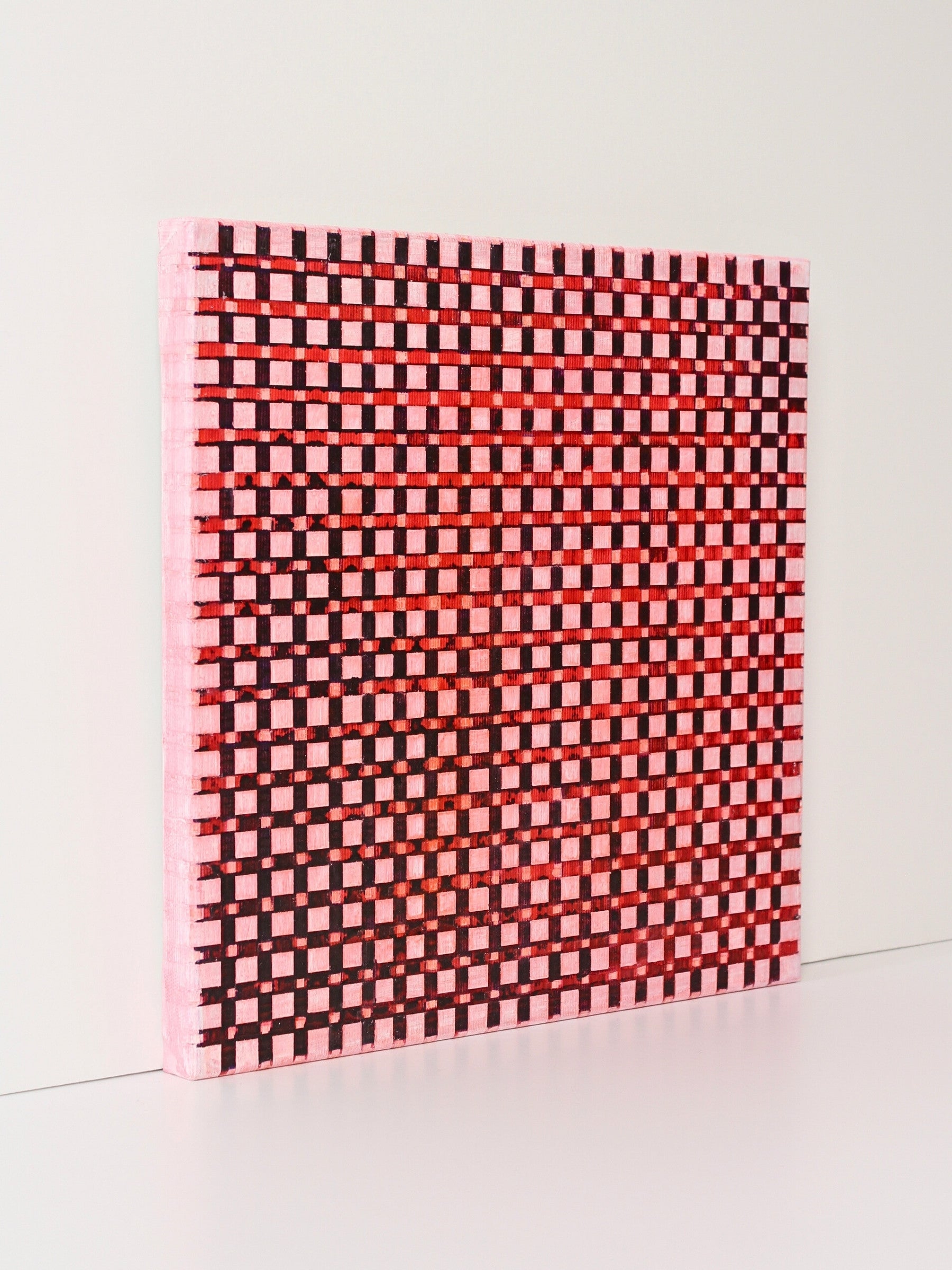 ‘Rubric’ – a contemporary abstract acrylic on canvas artwork by Natalie Snowden, available at Rising Creative Studio.