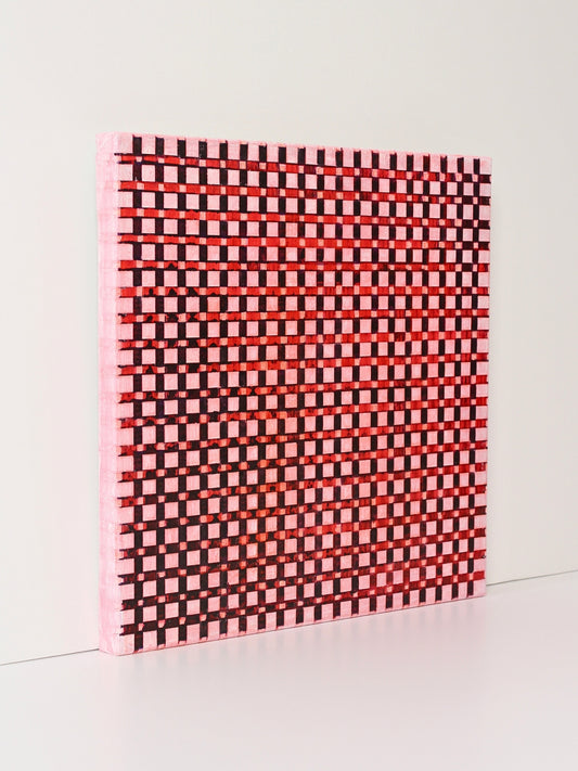 ‘Rubric’ – a contemporary abstract acrylic on canvas artwork by Natalie Snowden, available at Rising Creative Studio.