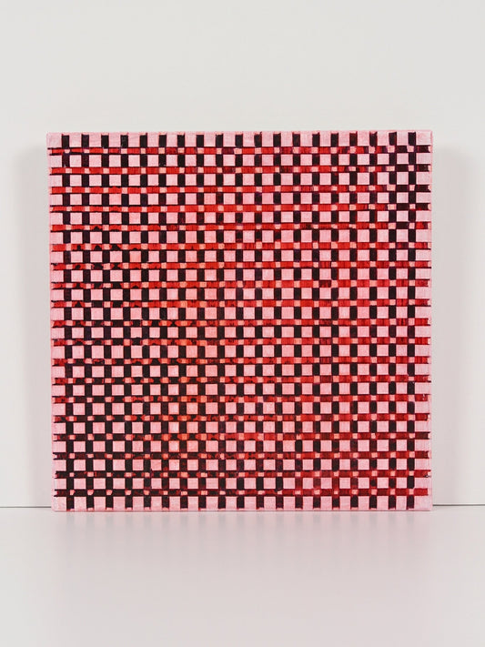 ‘Rubric’ – a contemporary abstract acrylic on canvas artwork by Natalie Snowden, available at Rising Creative Studio.