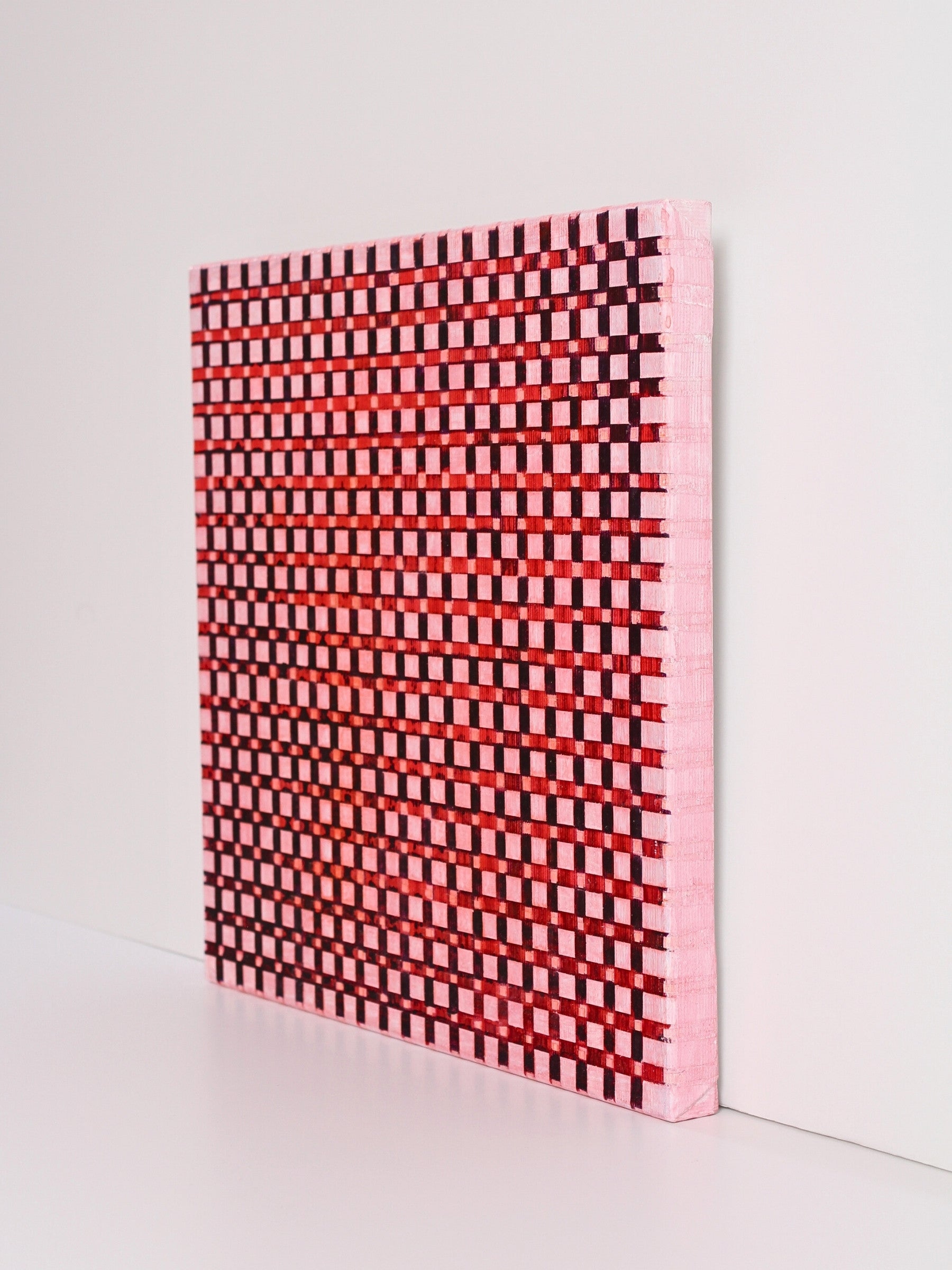 ‘Rubric’ – a contemporary abstract acrylic on canvas artwork by Natalie Snowden, available at Rising Creative Studio.