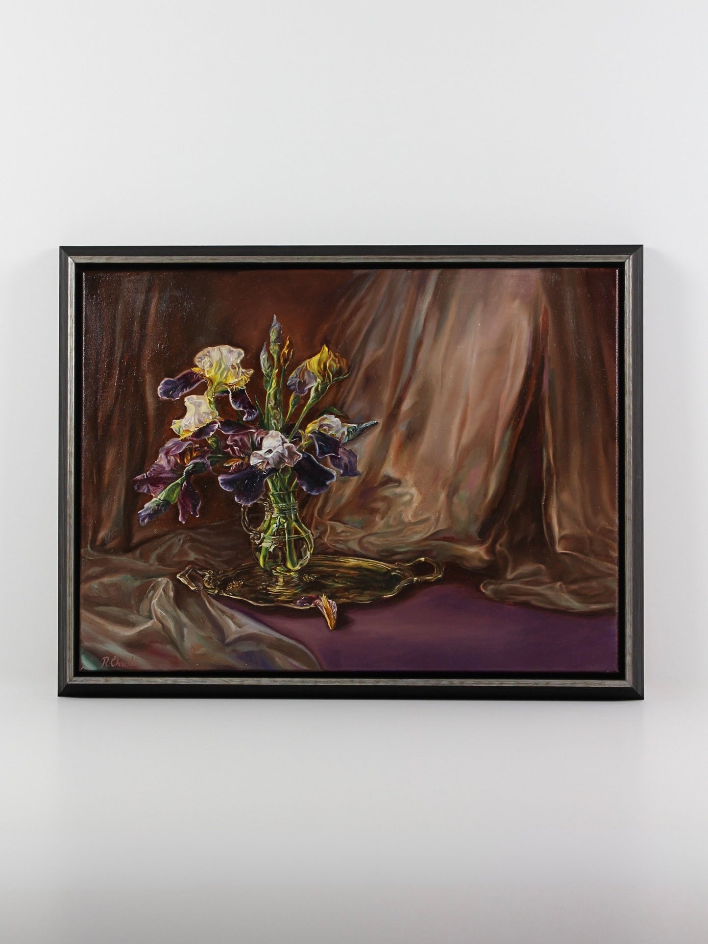 Vase of Irises