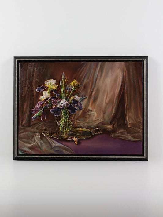 Vase of Irises
