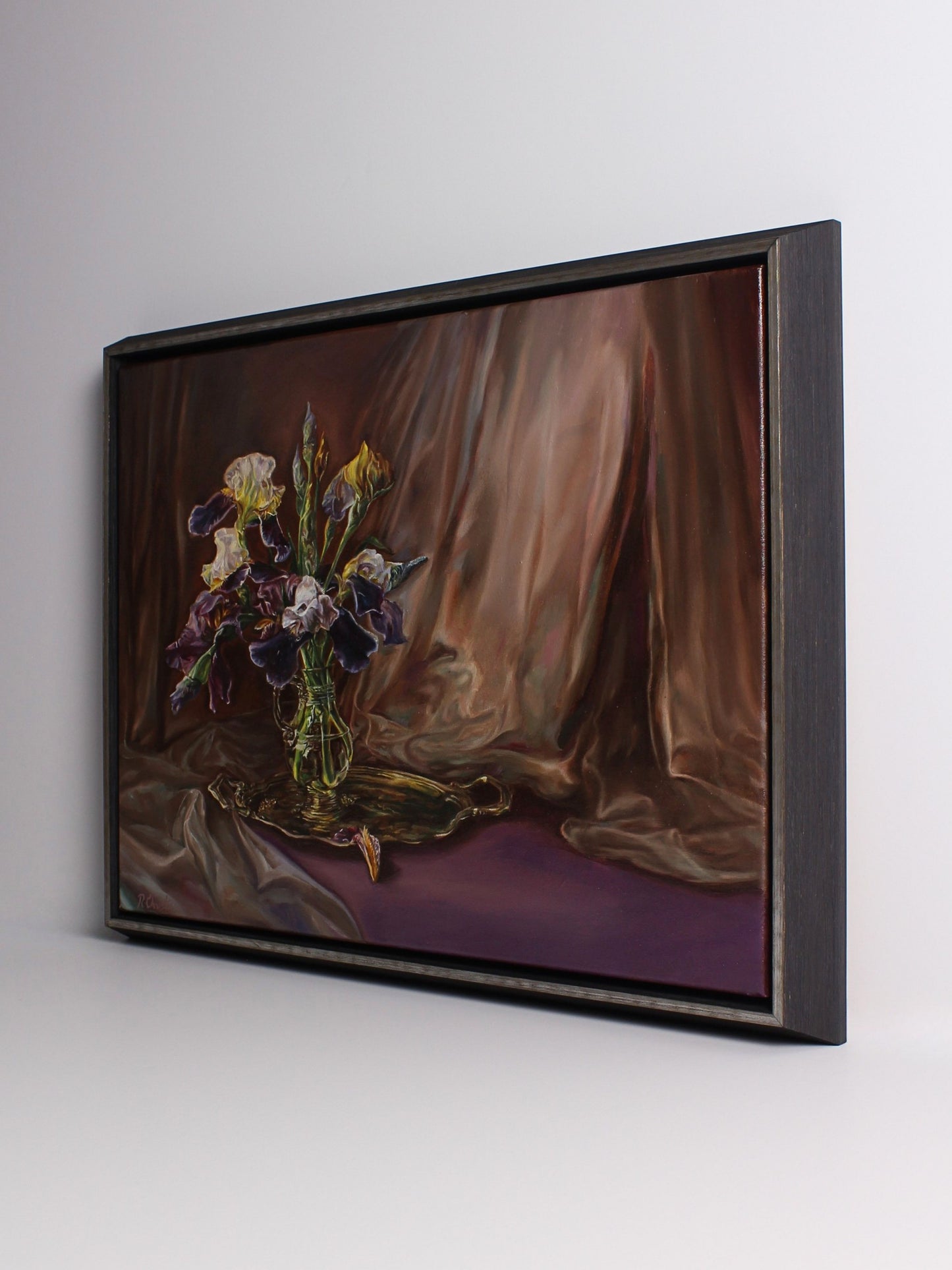 Vase of Irises